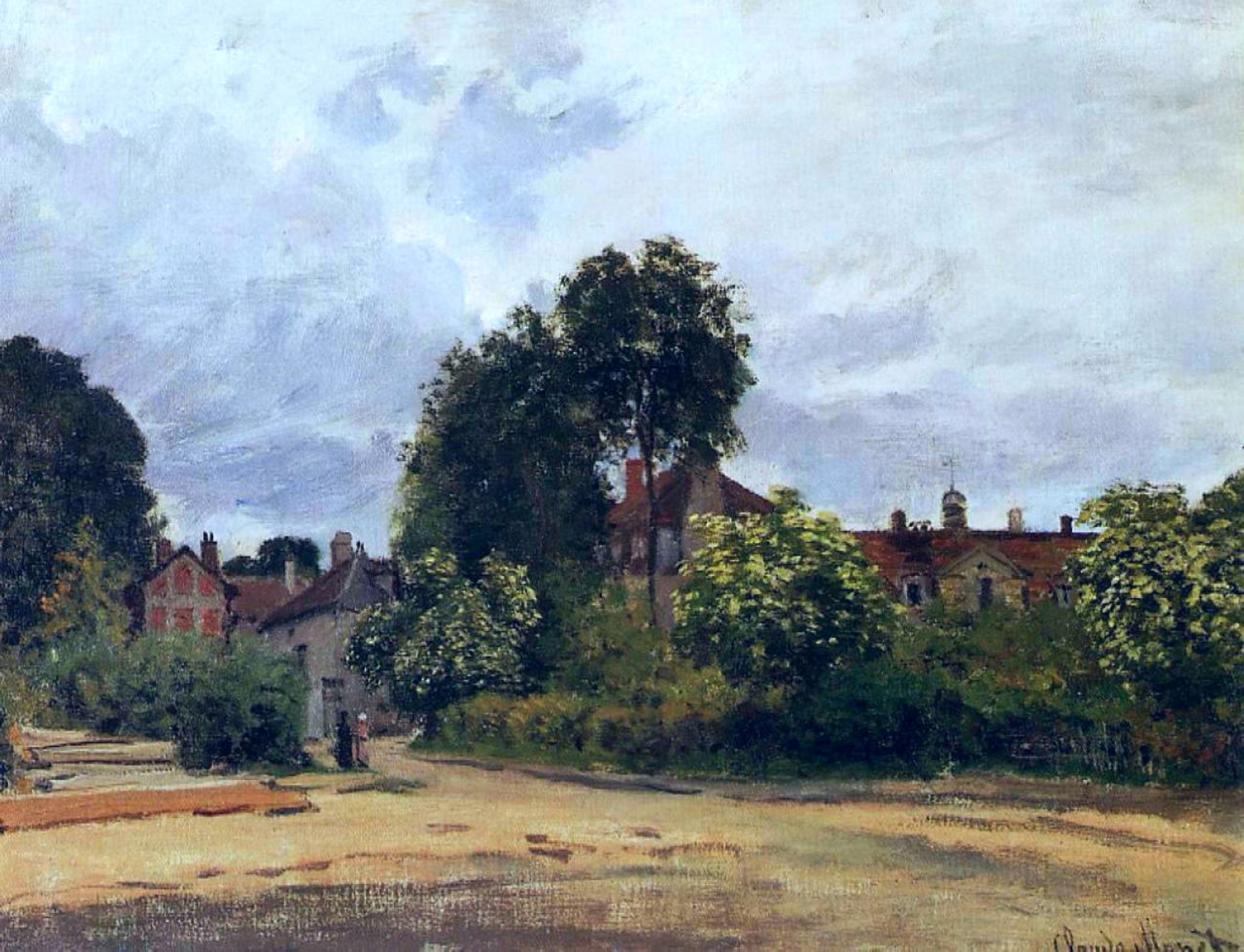 Argenteuil, the Hospice by Claude Monet