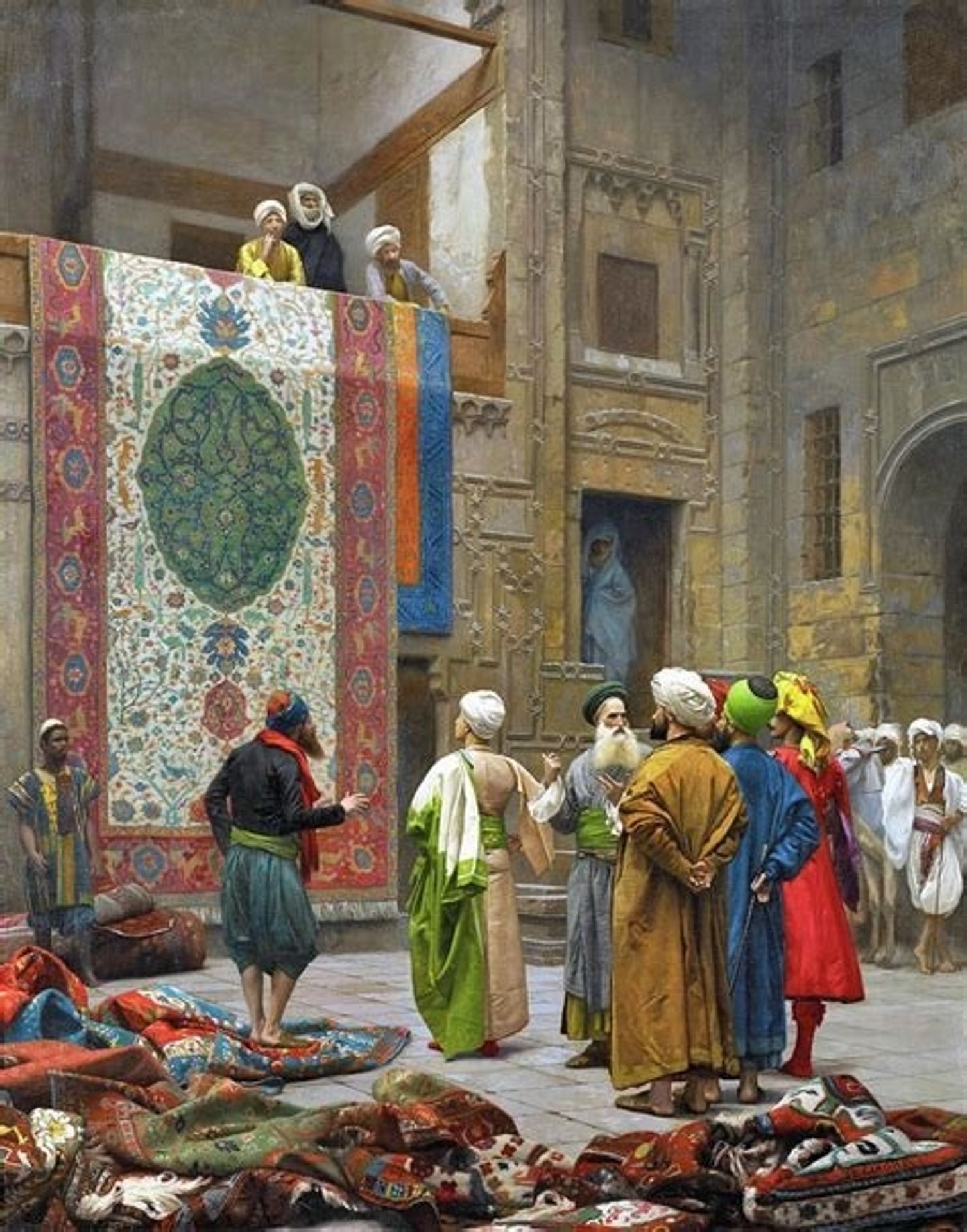 The Carpet Merchant by Jean-Léon Gérôme