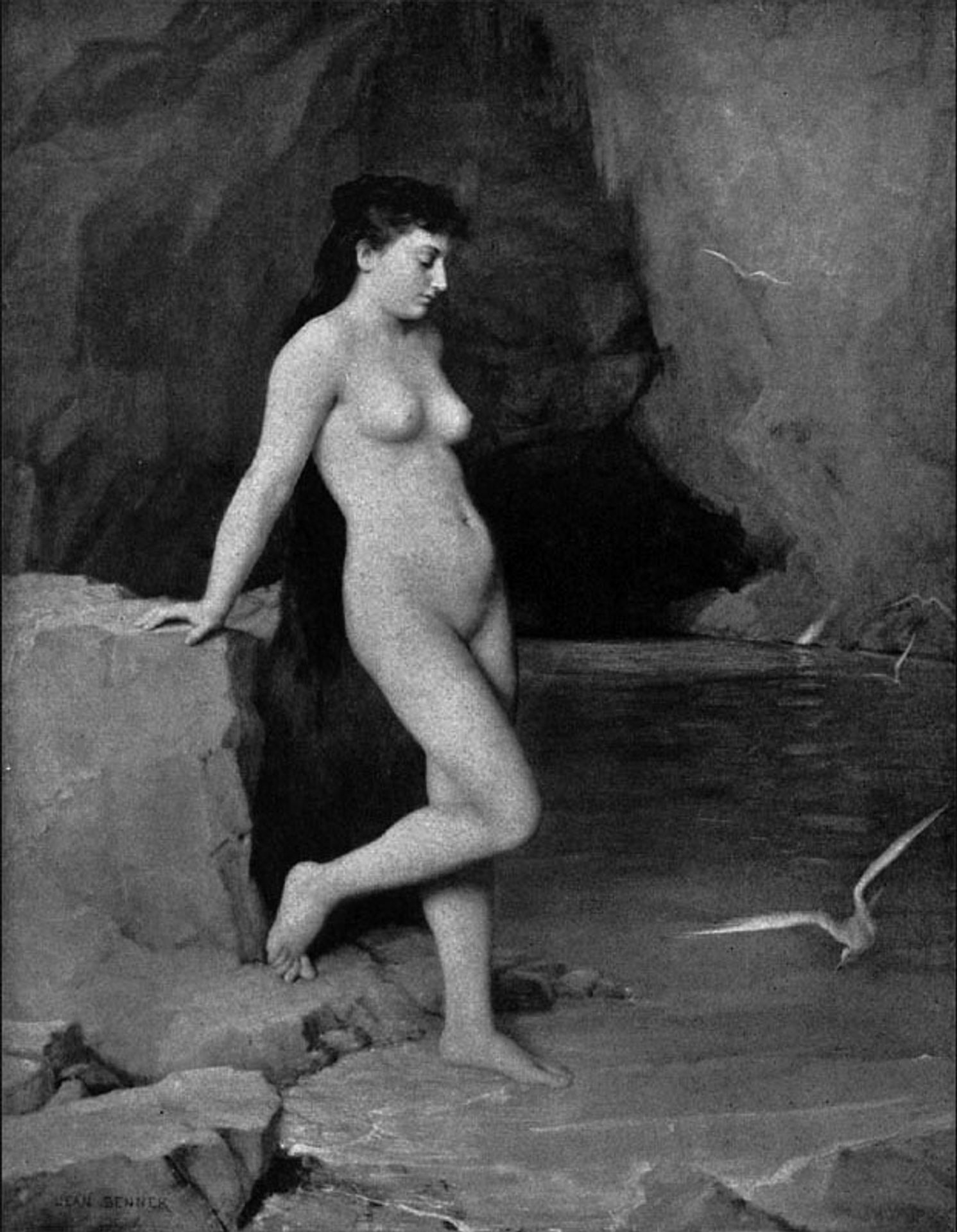 La Nymphe de la Grotte d'Azur by Jean Benner