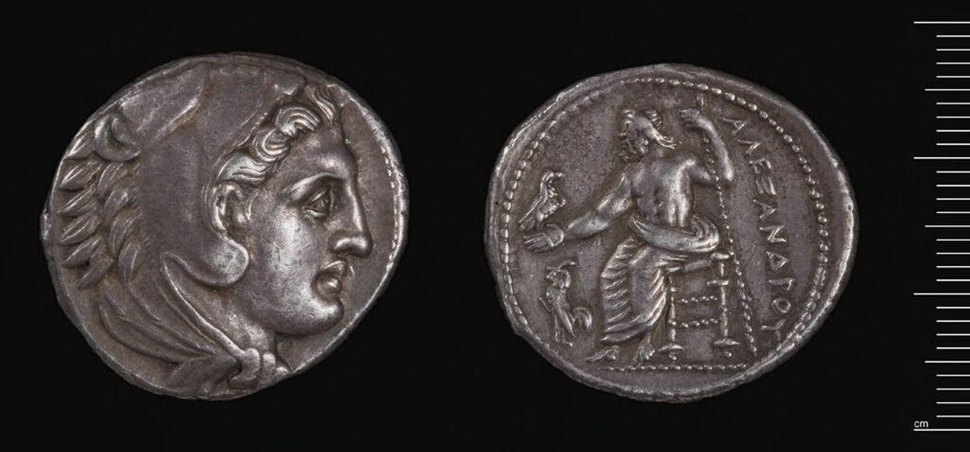 Tetradrachm of Alexander the Great, "Amphipolis" by Alexander III, the Great
