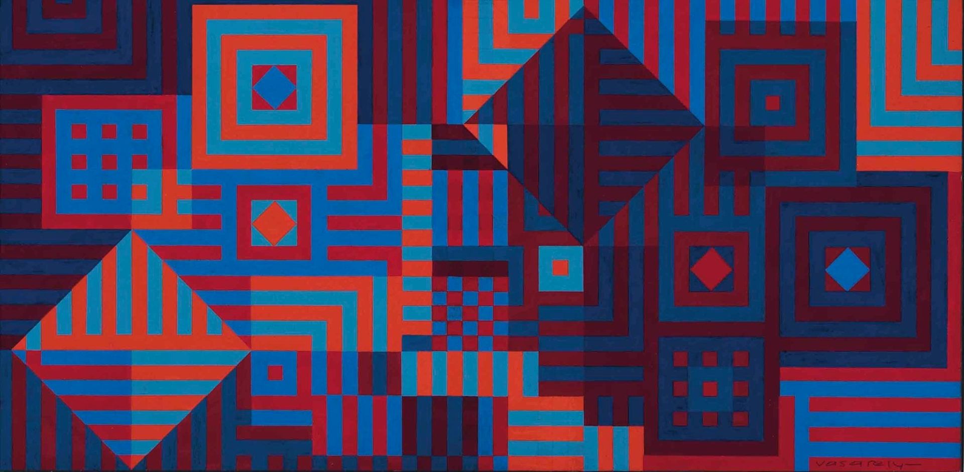 KIV-SIV by Victor Vasarely
