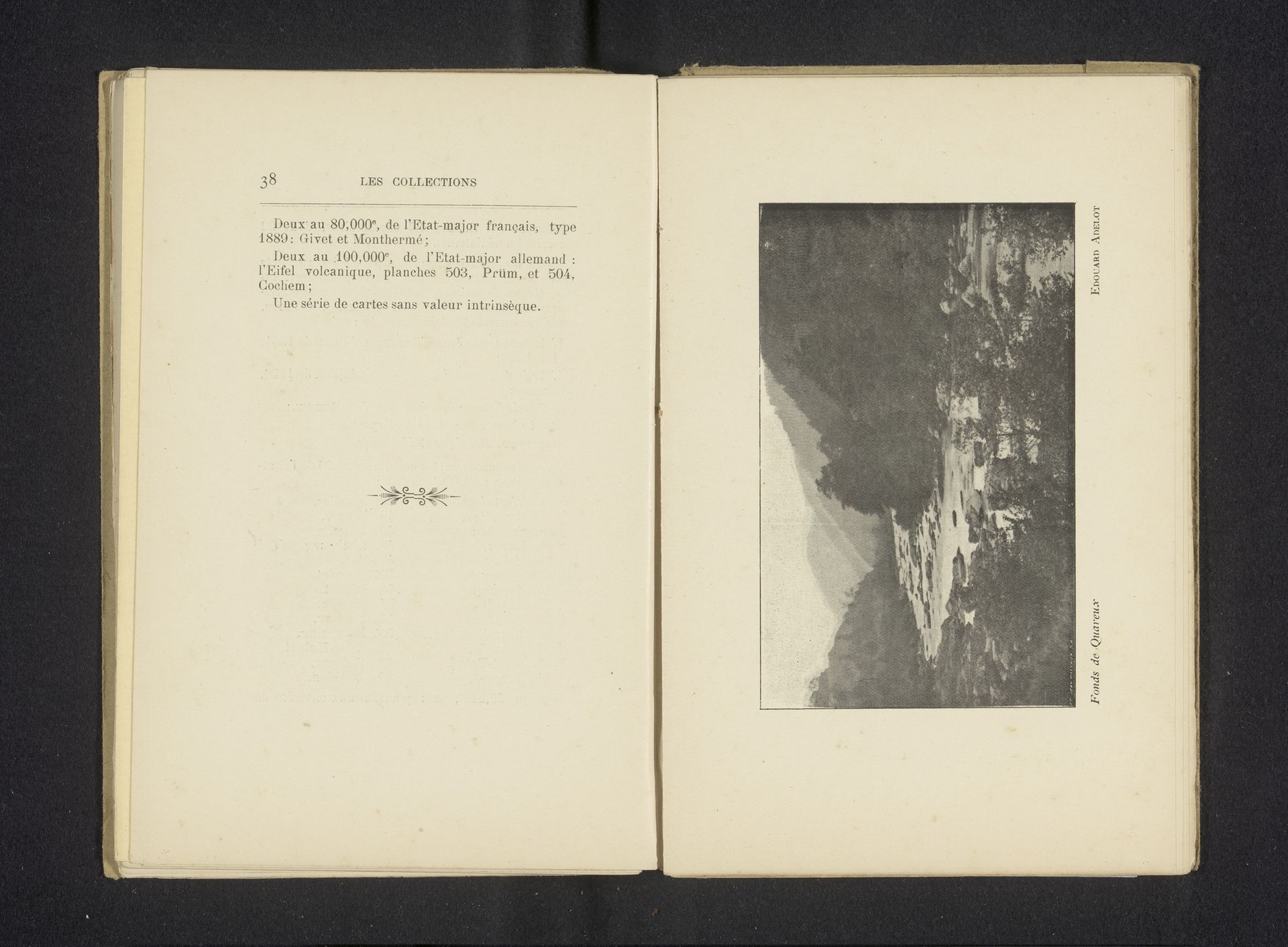 Gezicht op de Amblève nabij Fonds de Quarreux by Edouard Adelot