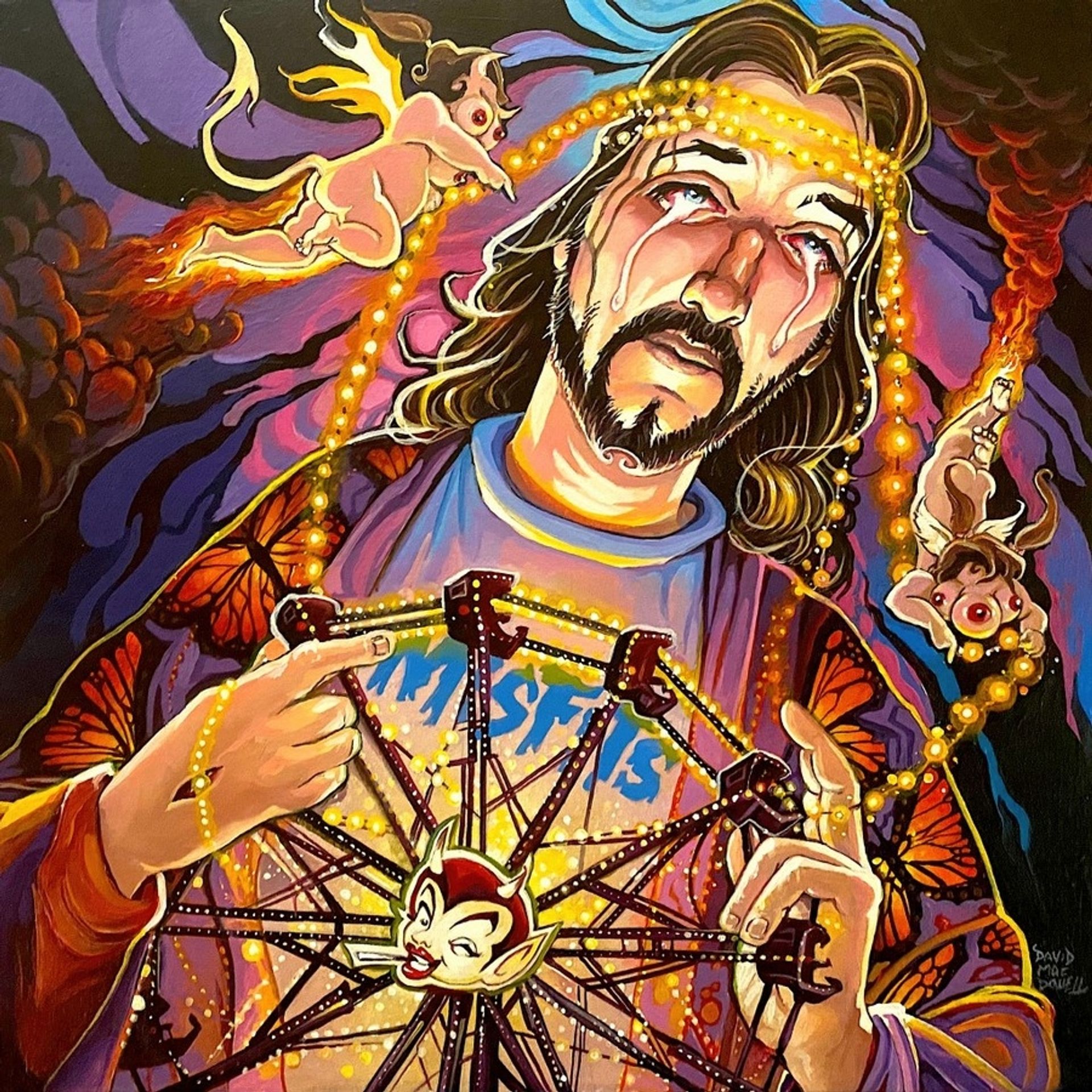 Flying High Again by Dave Macdowell