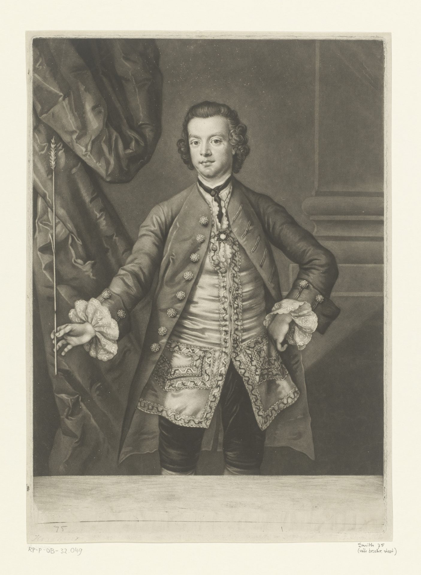 Portret van Anthony Maddox by Richard Houston