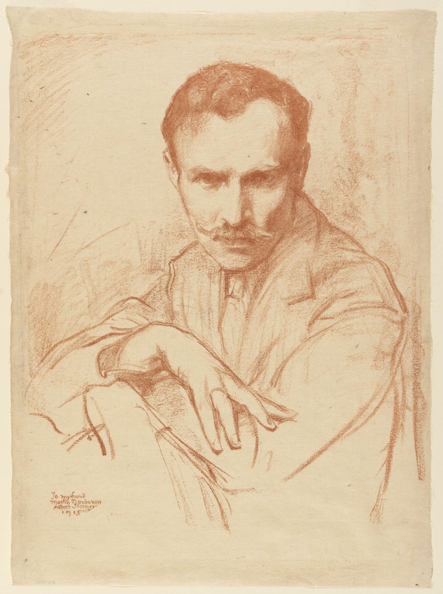 Martin Birnbaum by Albert Edward Sterner