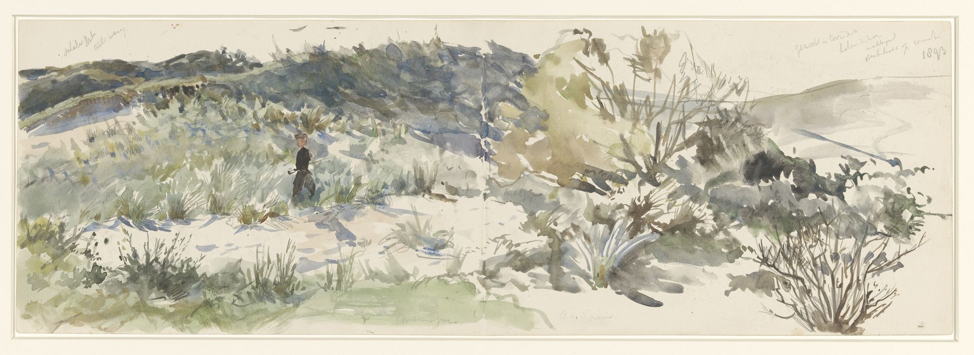 Duinlandschap by Jan Hoynck van Papendrecht
