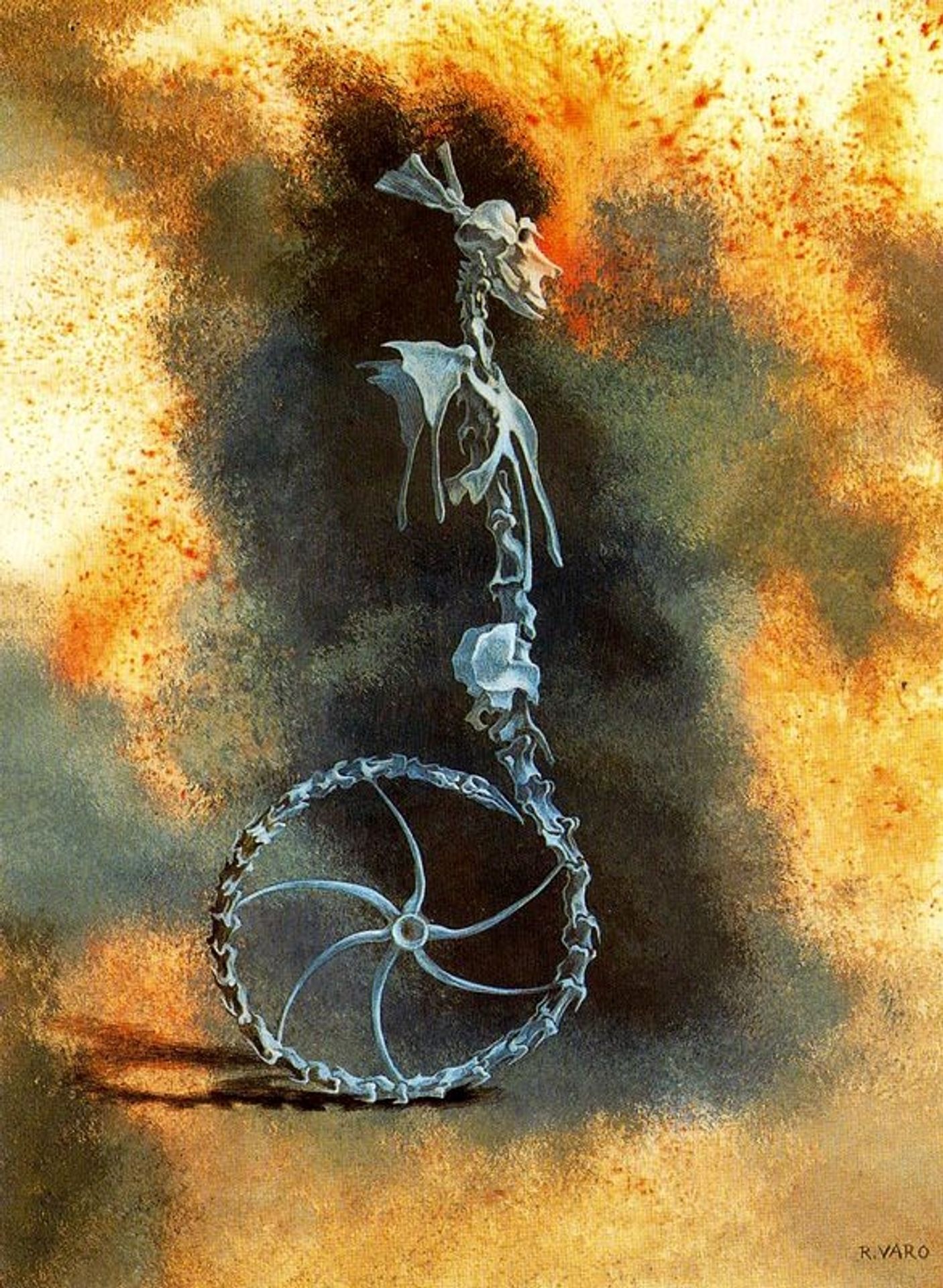 Homo rodans by Remedios Varo