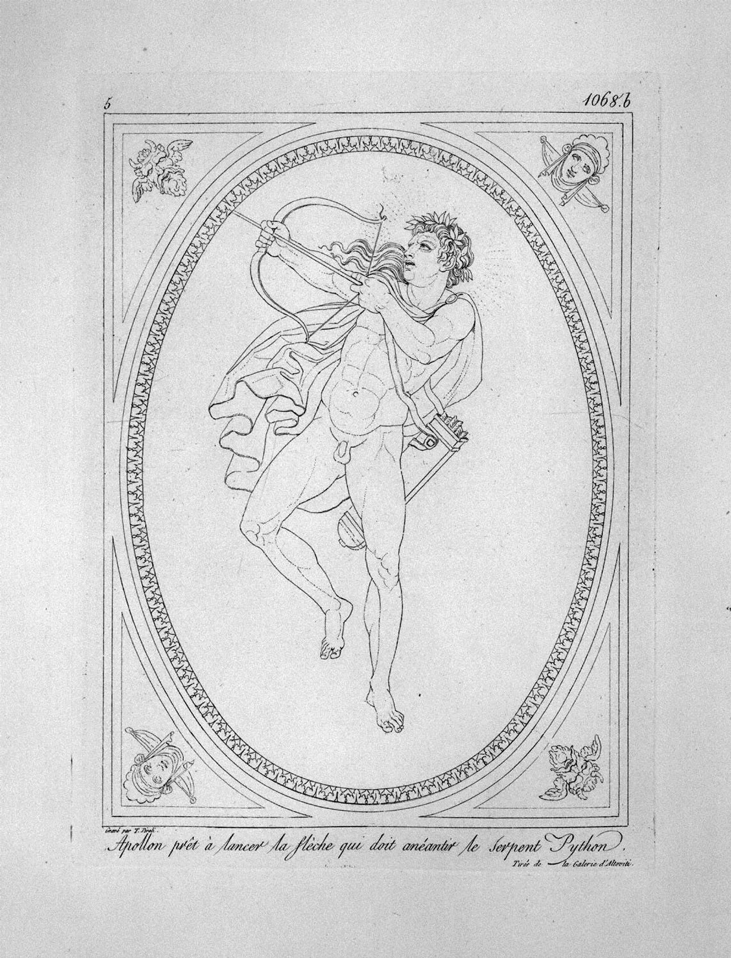 Apollo, the dart body by Giovanni Battista Piranesi