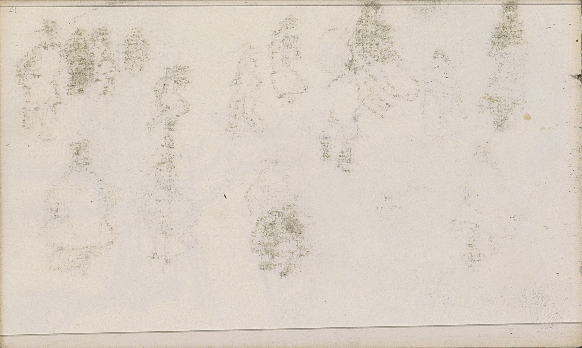 Abklatsch van de krijttekening op pagina 25 by Isaac Israels