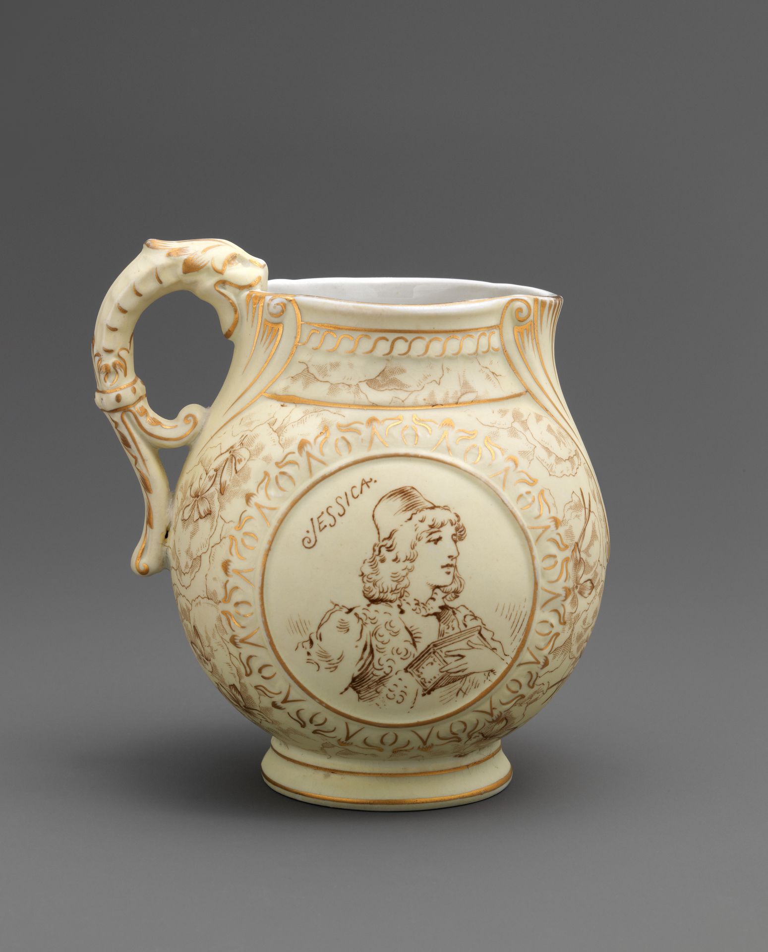 Pitcher, "Alsatian" line by Chesapeake Pottery