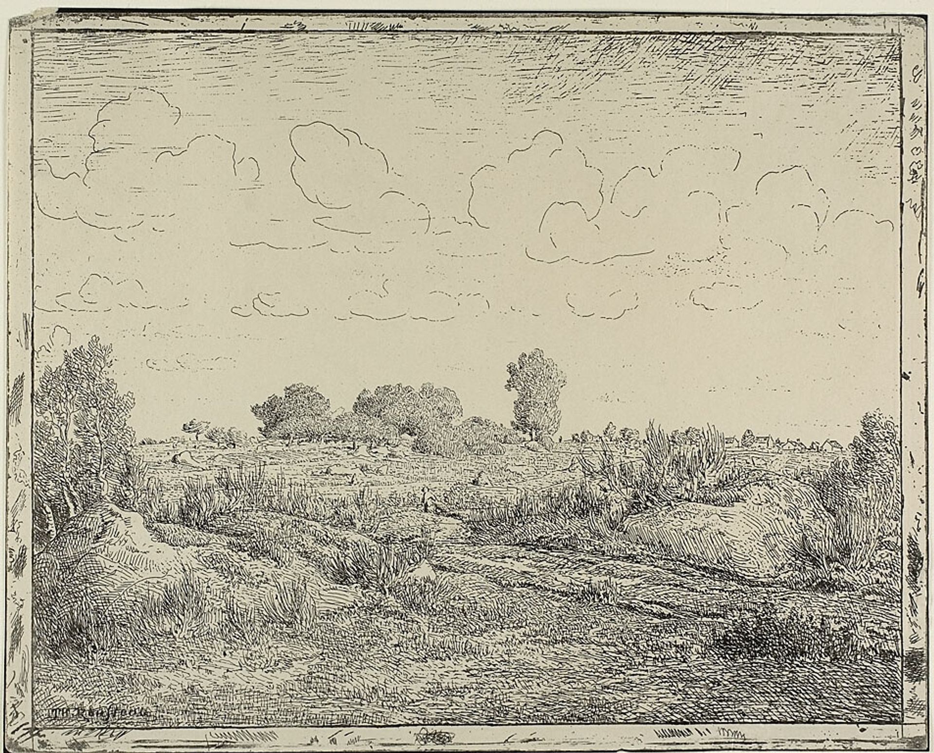 Plain at Plante à Biau by Theodore Rousseau