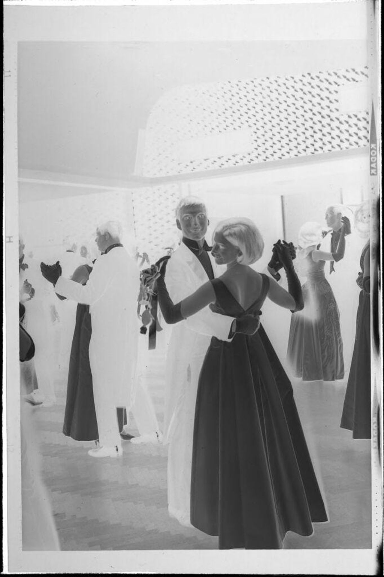 Untitled (couples dancing at ball) by Robert Burian