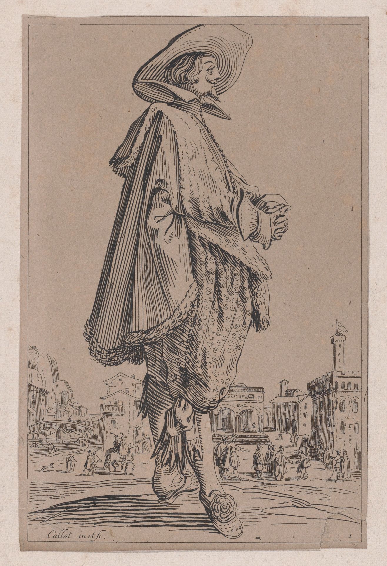 Copy of Le Gentilhomme aux Mains Jointes (The Gentleman with his Hands Joined), from La Noblesse (The Nobility) by Anonymous