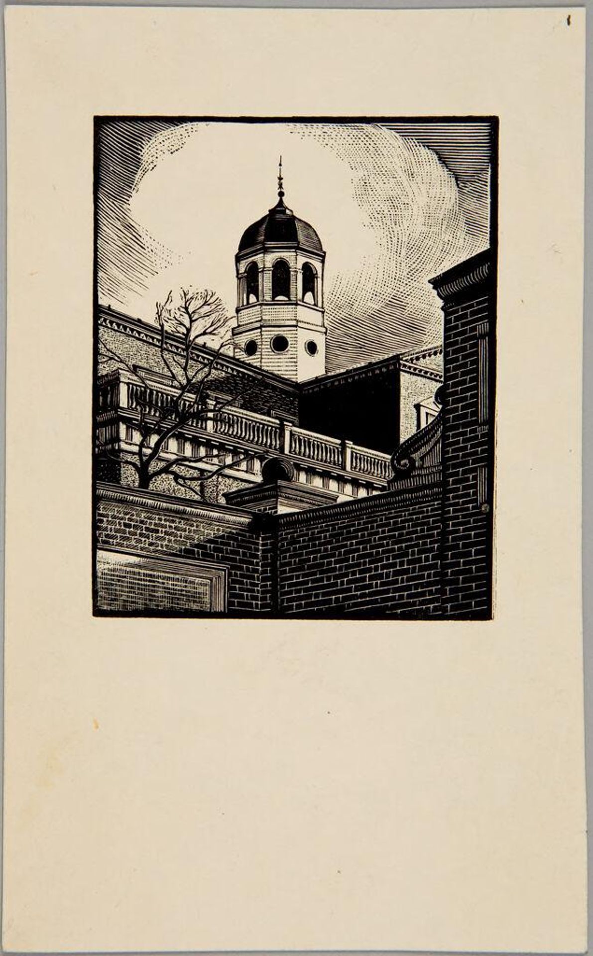 Harvard Hall by Thomas Willoughby Nason