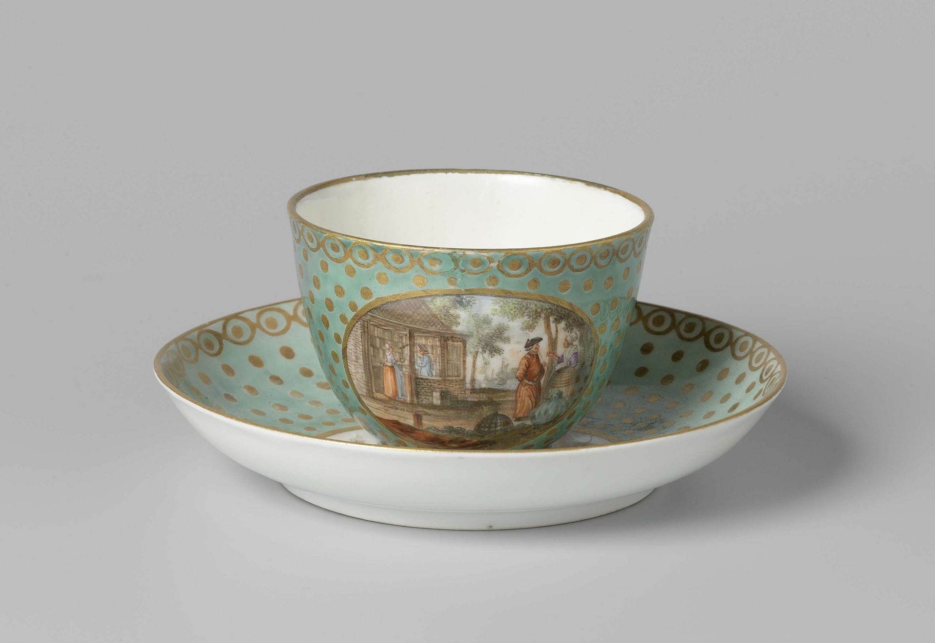 Tea service for two people (tête-à-tête) by Loosdrecht