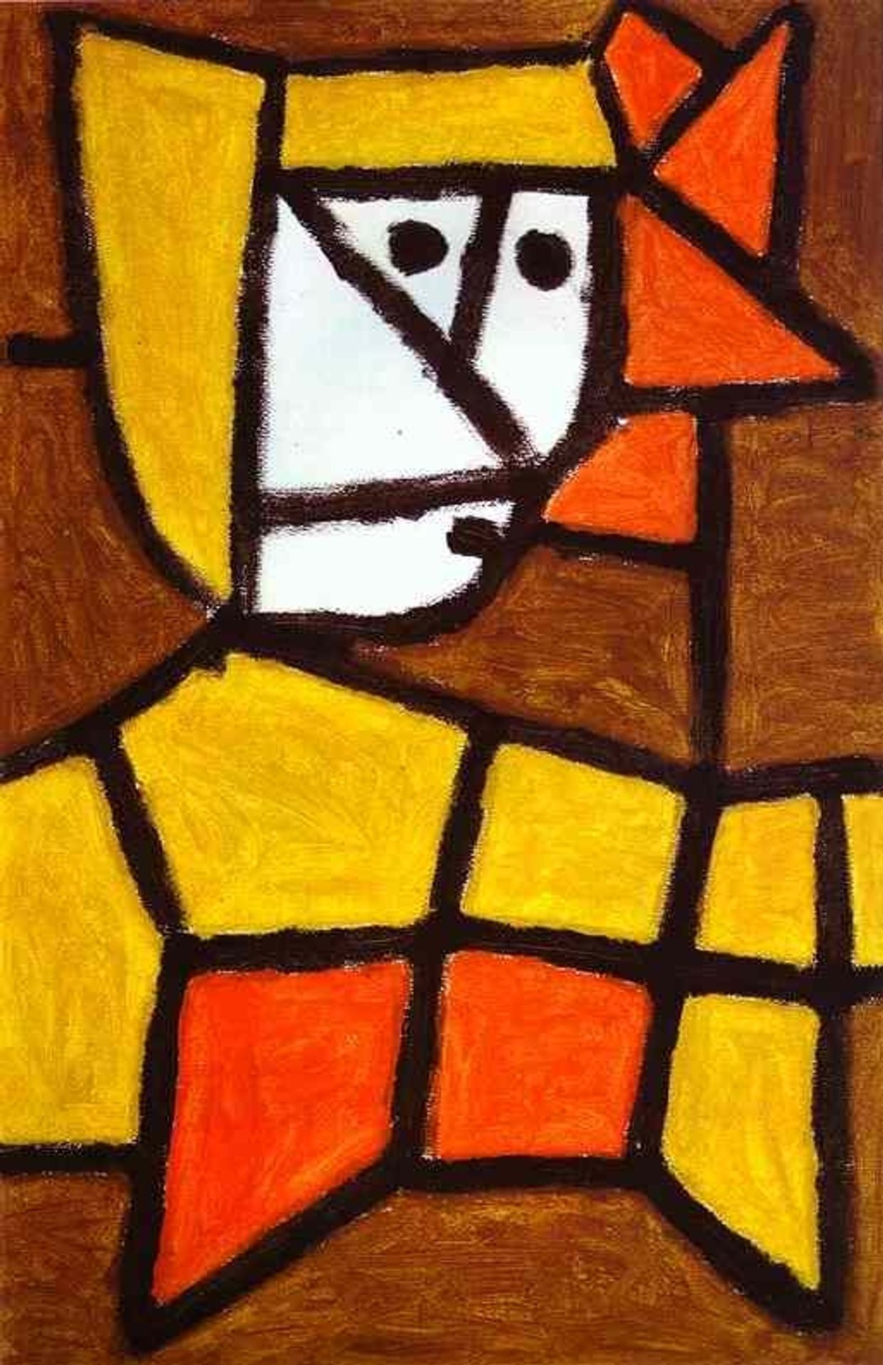 Woman in Peasant Dress by Paul Klee