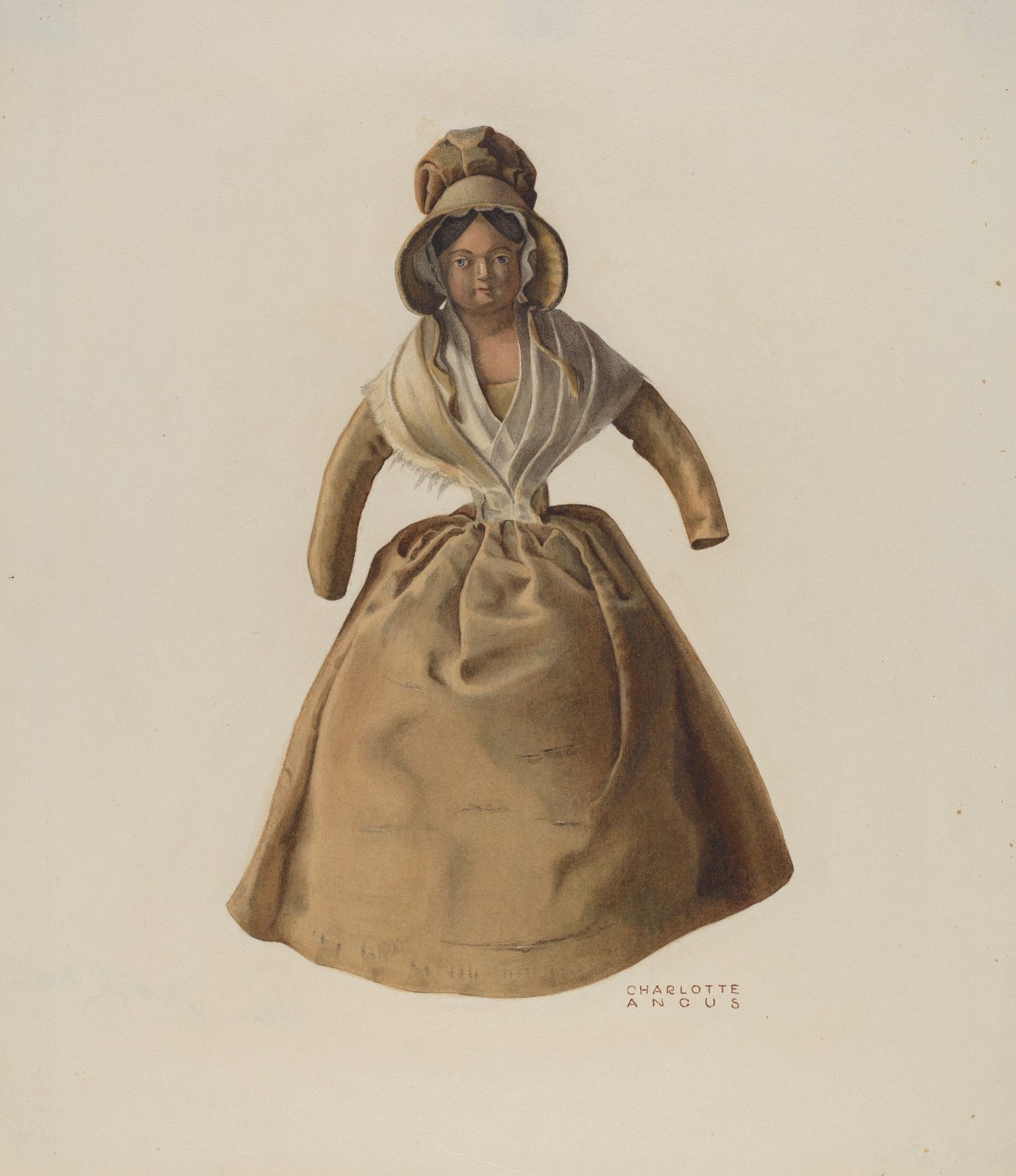 Quaker Doll by Charlotte Angus