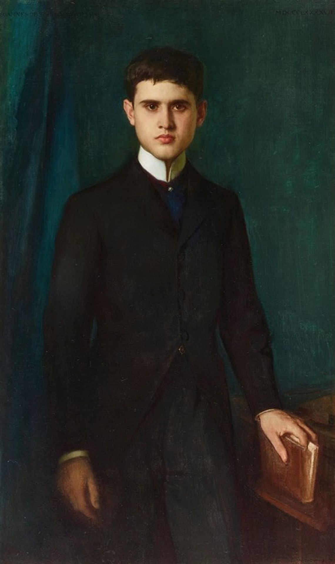 Portrait of Joannes de Stuers at 20 years old by Pascal-Adolphe-Jean Dagnan-Bouveret