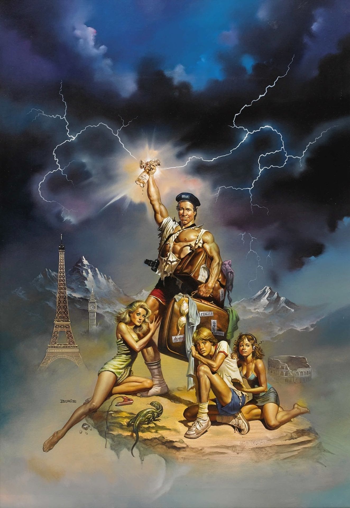 National Lampoon’s European Vacation by Boris Vallejo