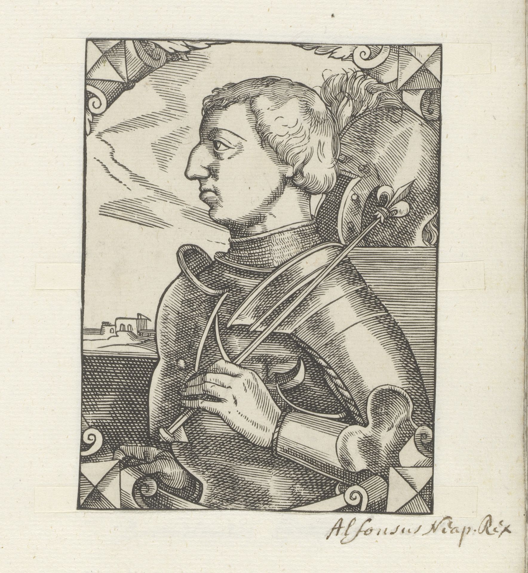 Portret van Alfons V van Aragón by Anonymous