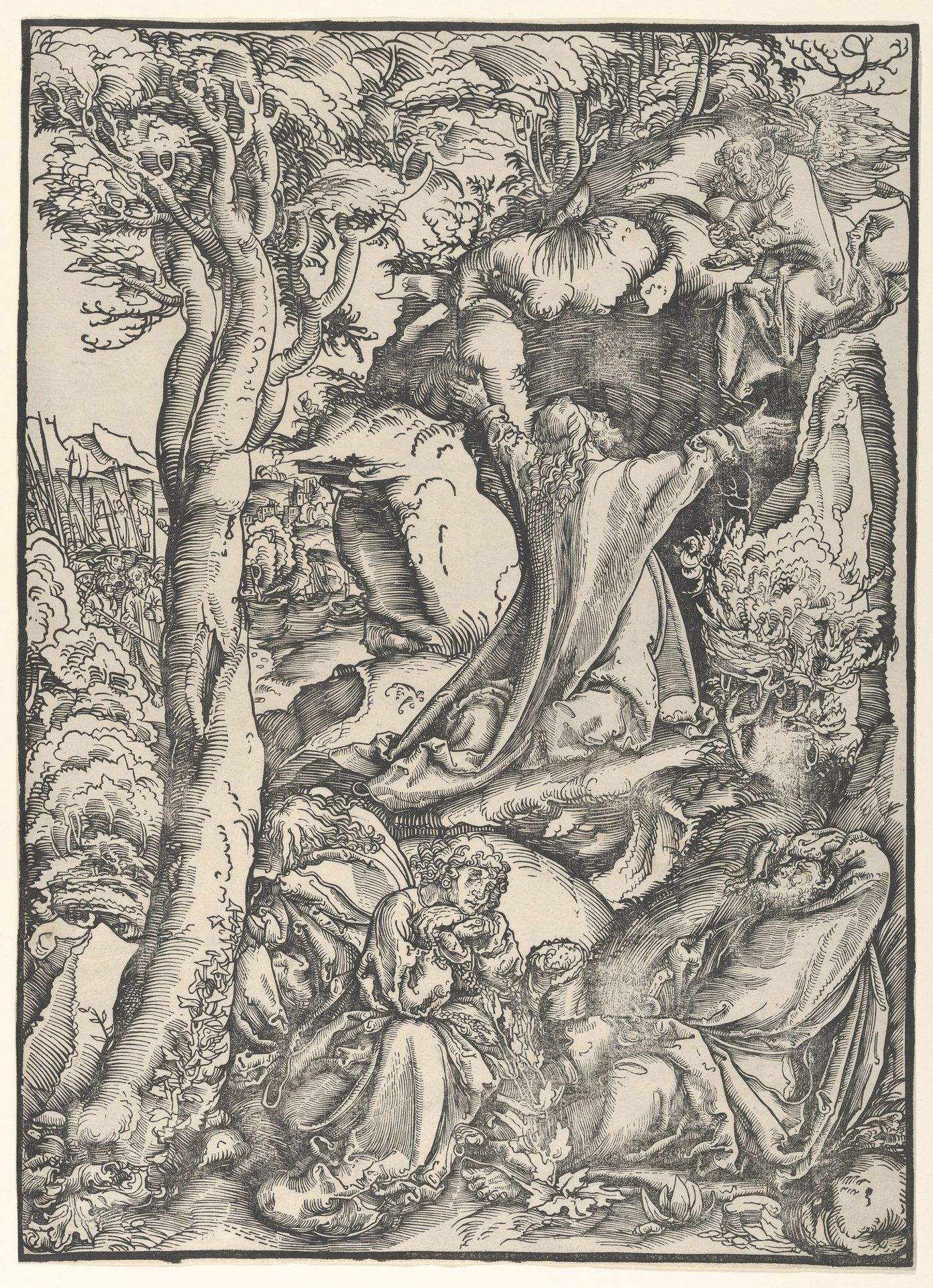 Christ on the Mount of Olives by Lucas Cranach the Elder