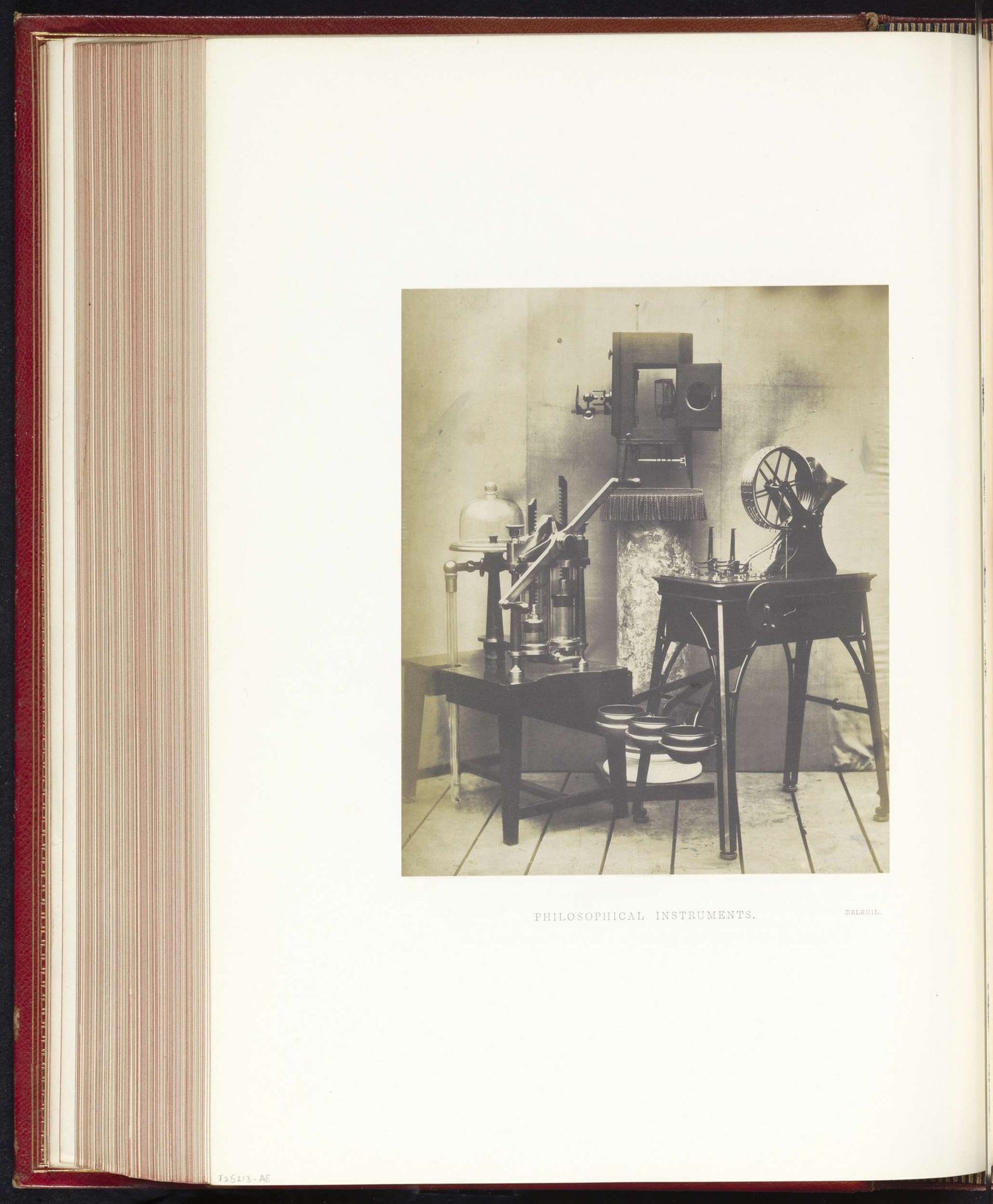 Natuurfilosofische instrumenten van Deleuil op de Great Exhibition of the Works of Industry of All Nations van 1851 in Londen by C.M. Ferrier & F. von Martens