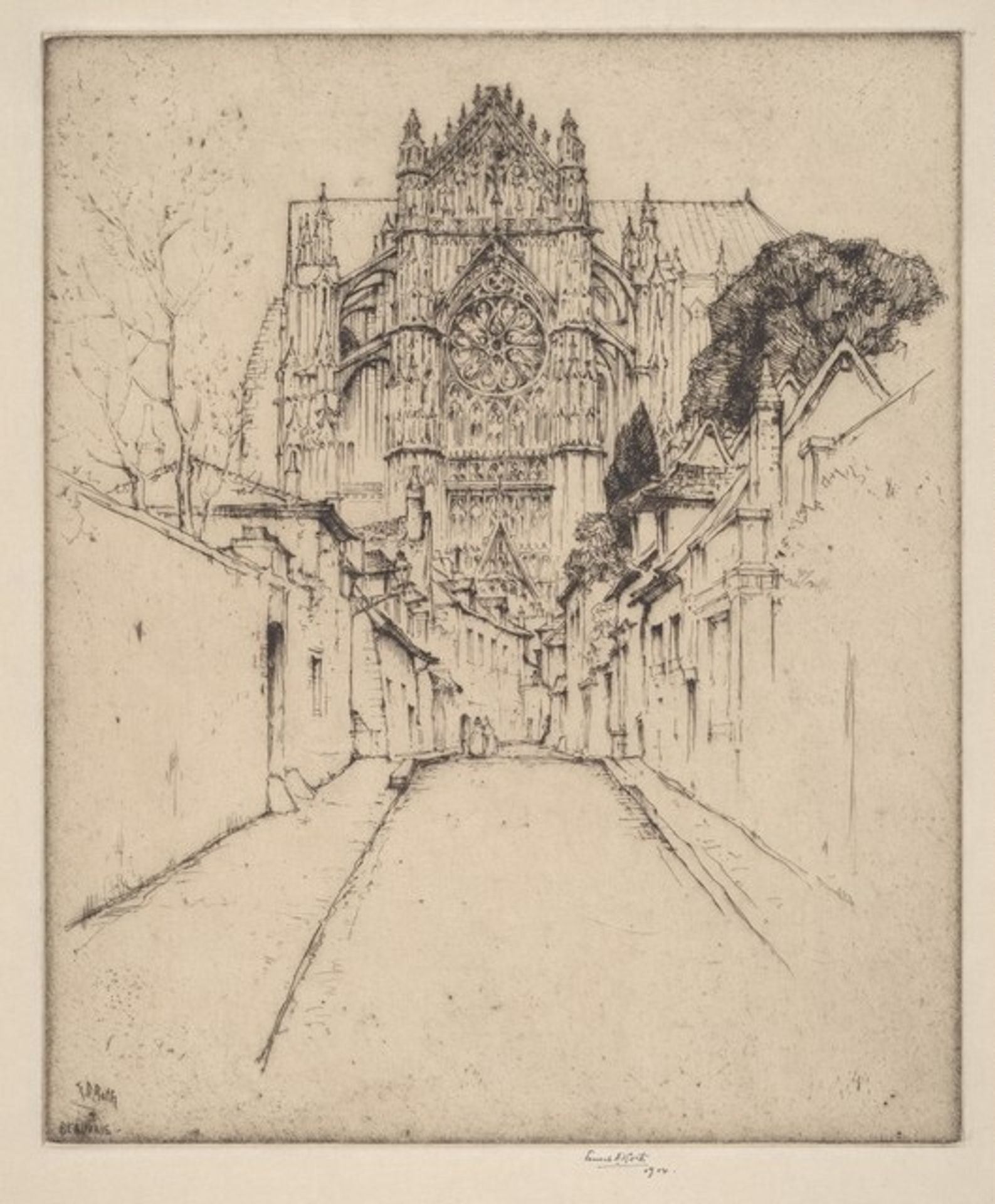 Saint Pierre - Beauvais by Ernest D. Roth