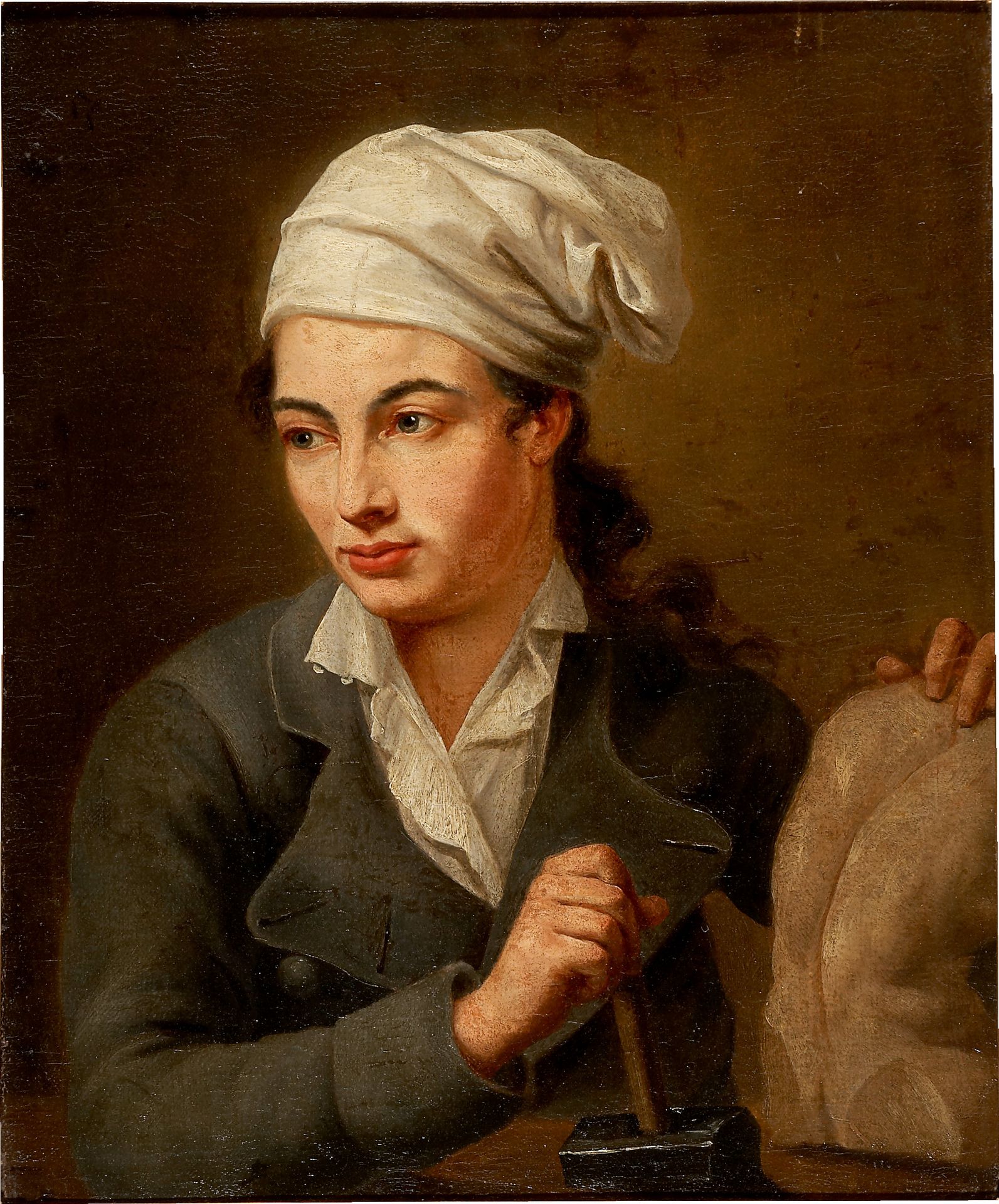 Portrait of a Sculptor by Anonymous