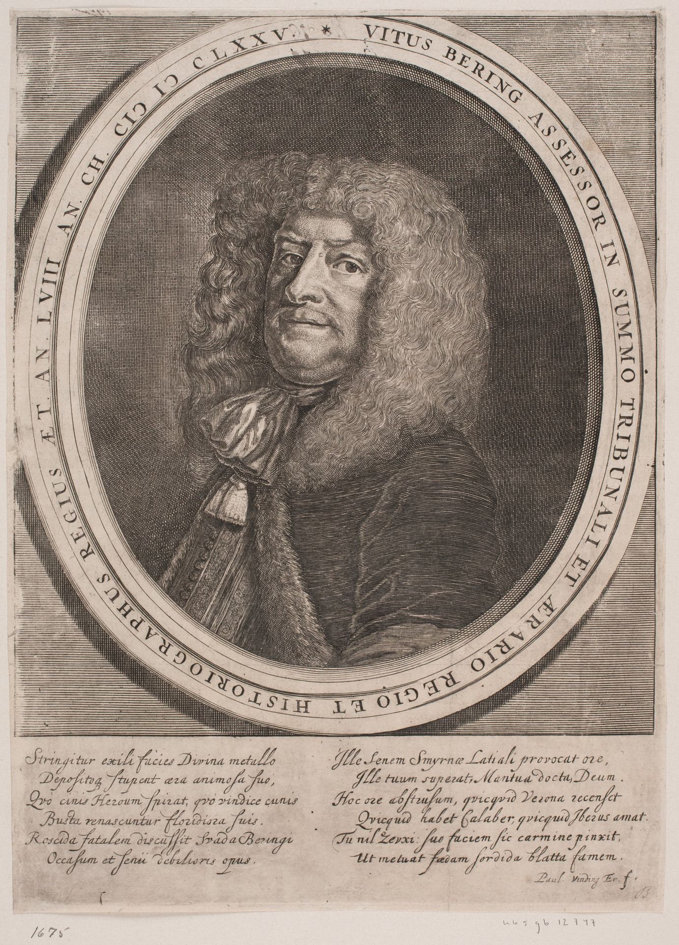 Vitus Bering by Hubert Schaten