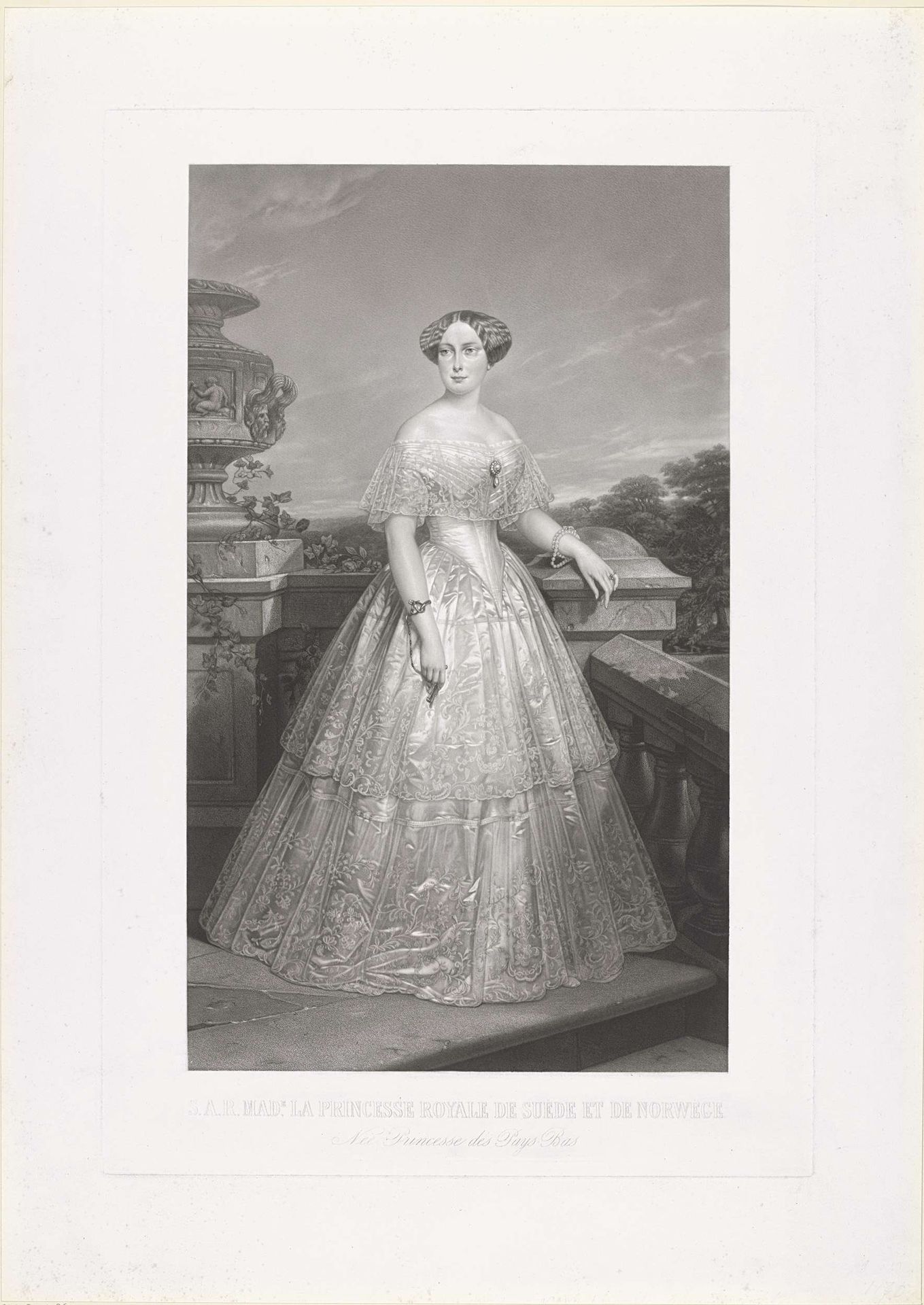 Portret van Louise, prinses der Nederlanden by Anonymous