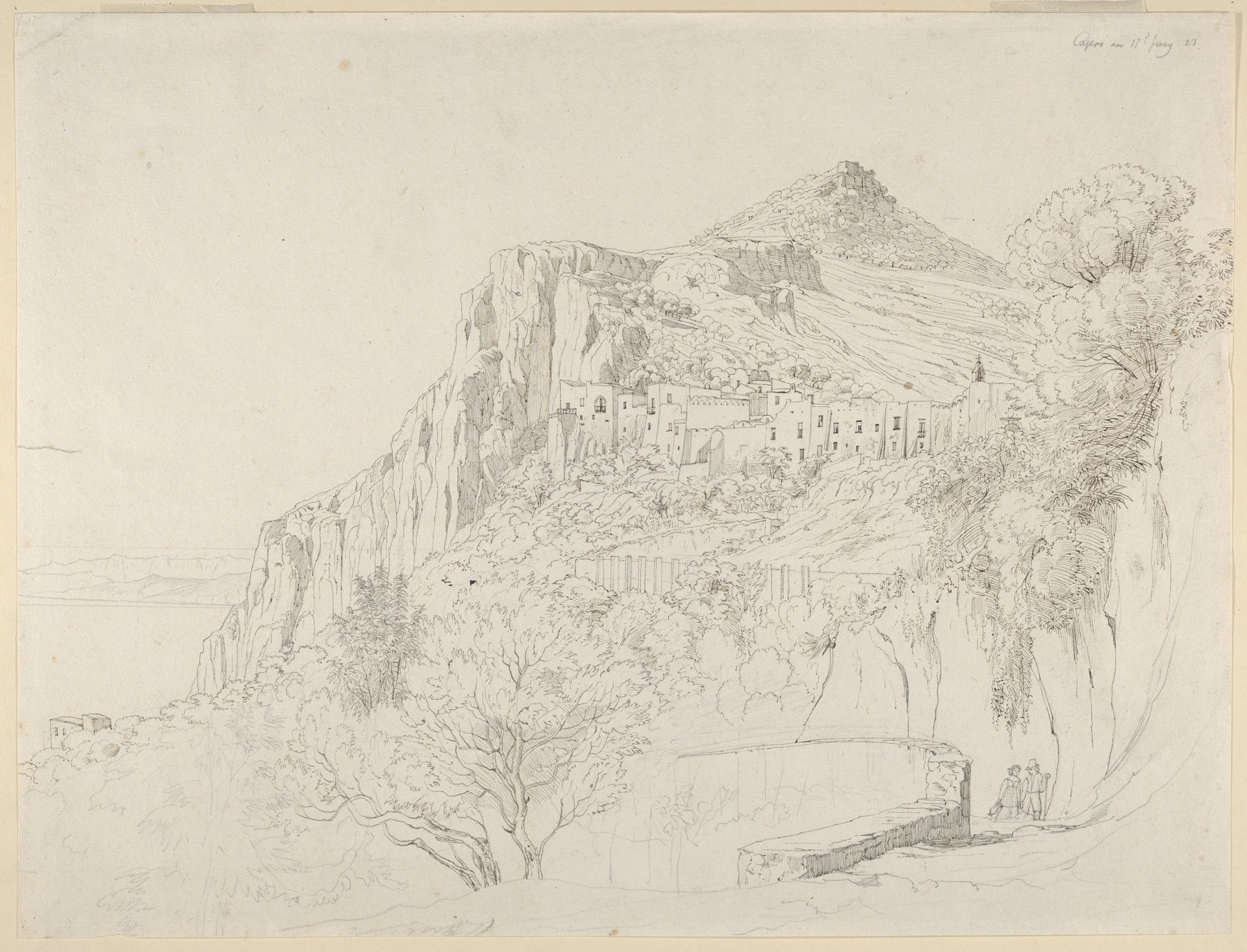 View of Capri by Carl Wagner