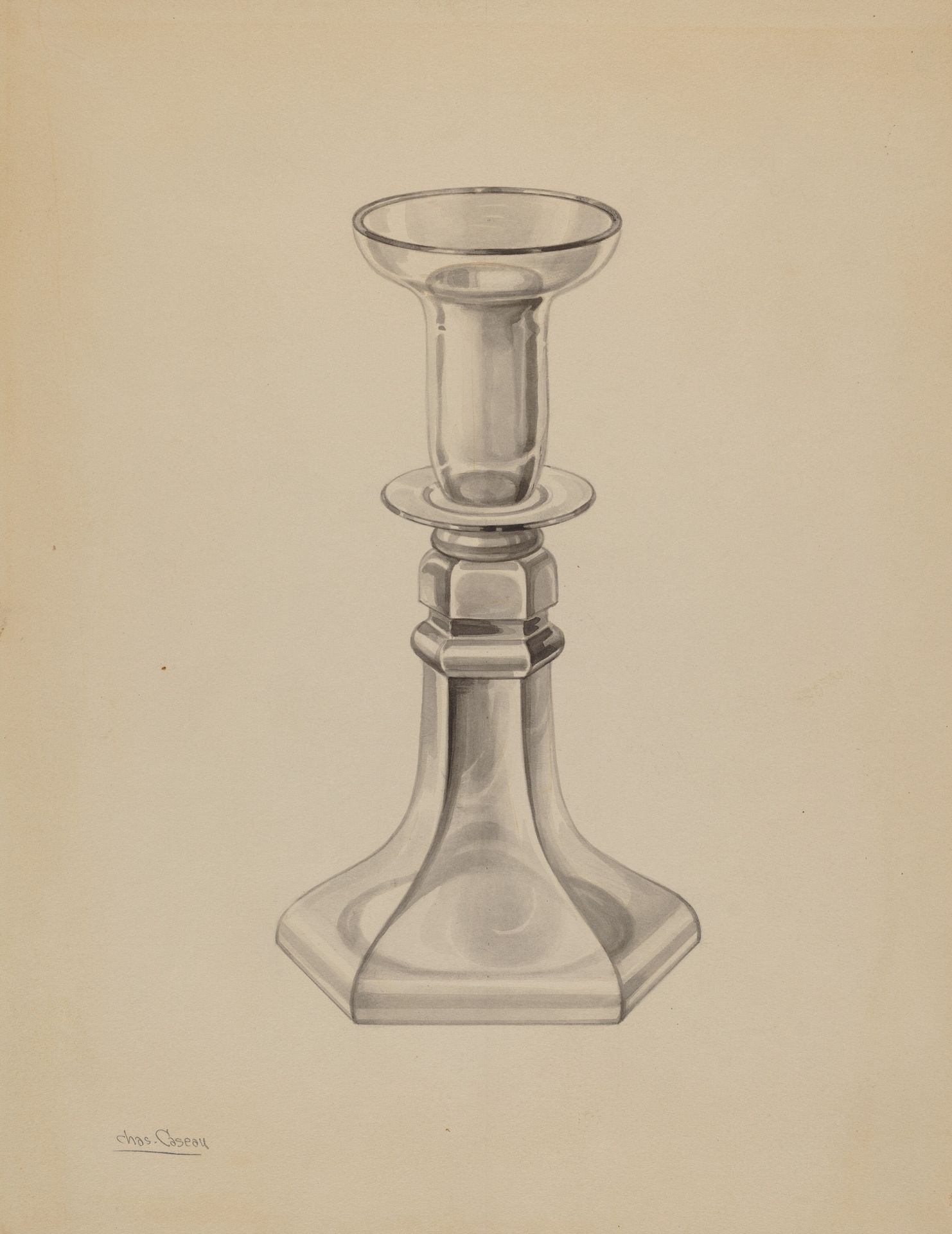 Candlestick by Charles Caseau