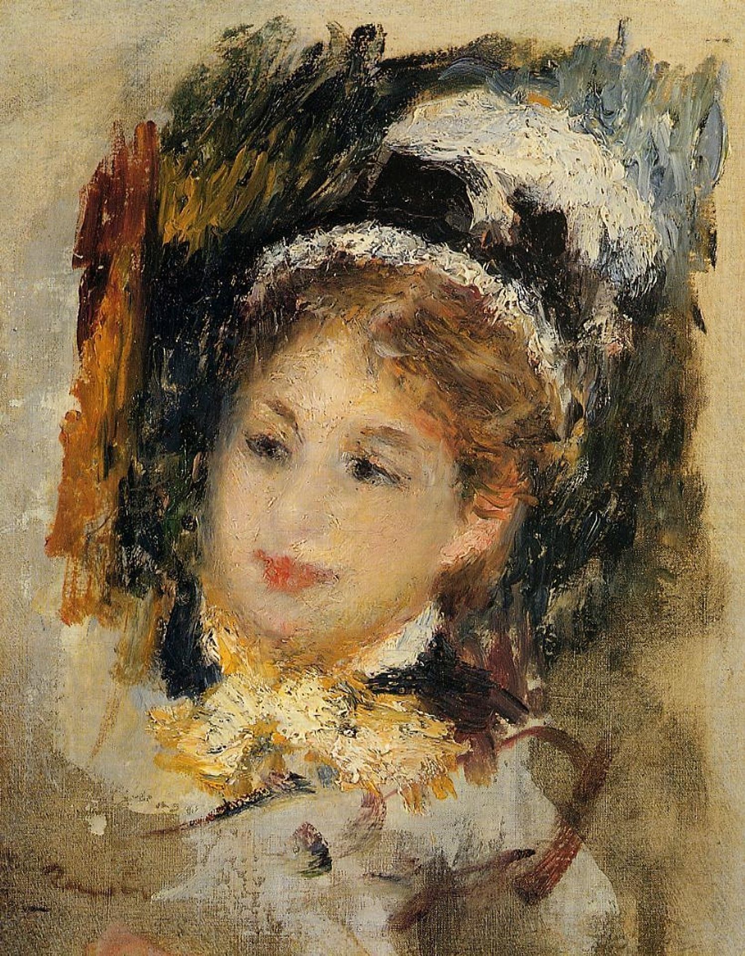 Dame en toilette de Ville by Pierre-Auguste Renoir