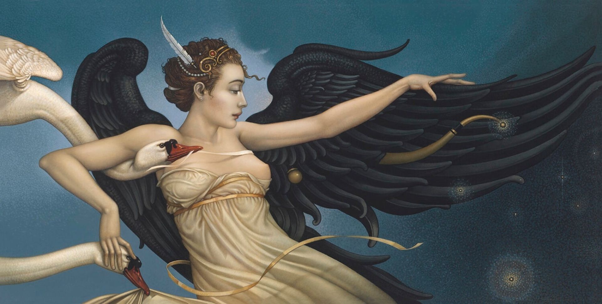 Nightfall by Michael Parkes
