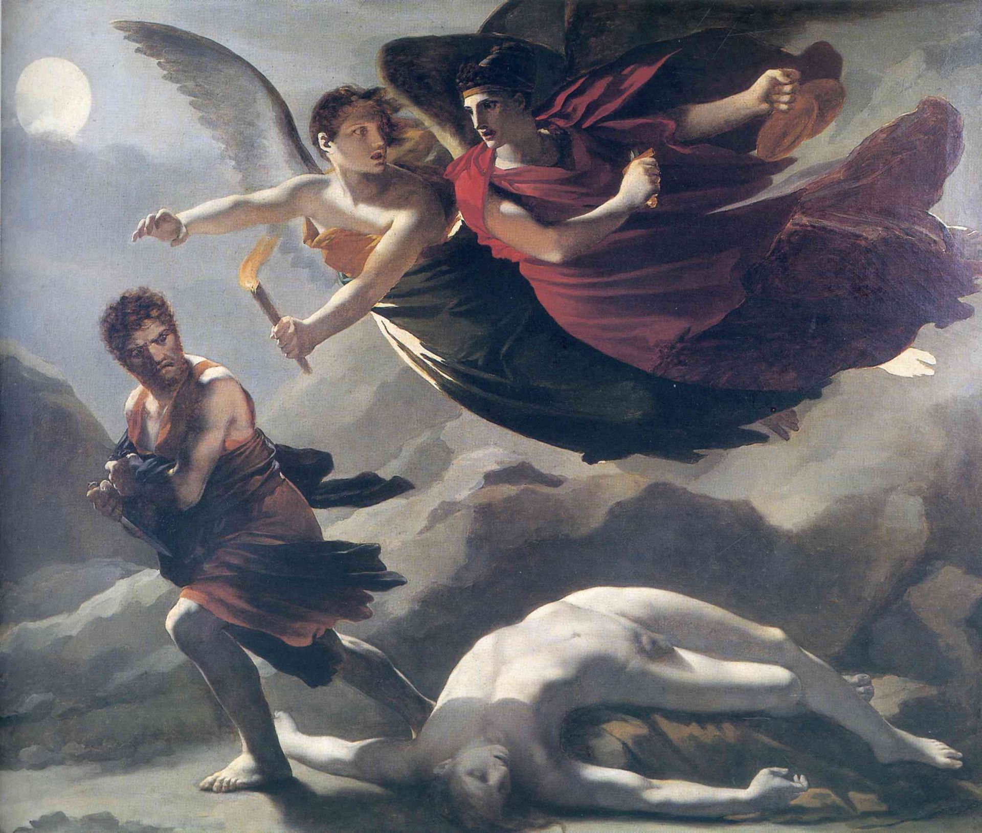Justice and Divine Vengeance Pursuing Crime by Pierre-Paul Prud'hon