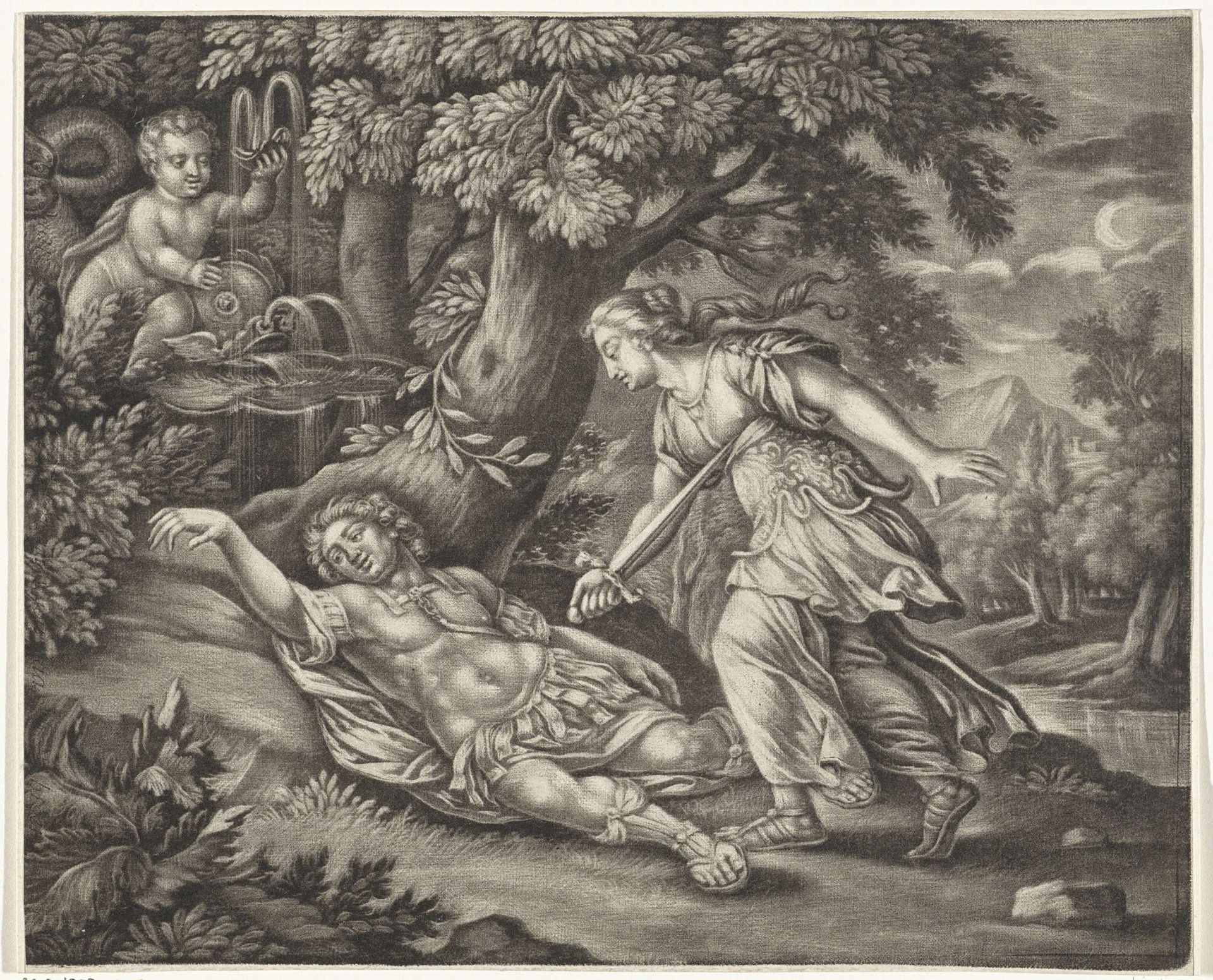 Pyramus en Thisbé by Jan van Somer