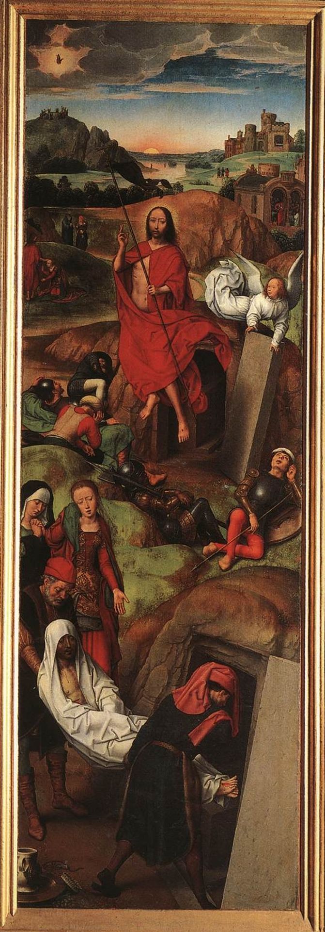Passion (Greverade) Altarpiece (right wing) by Hans Memling