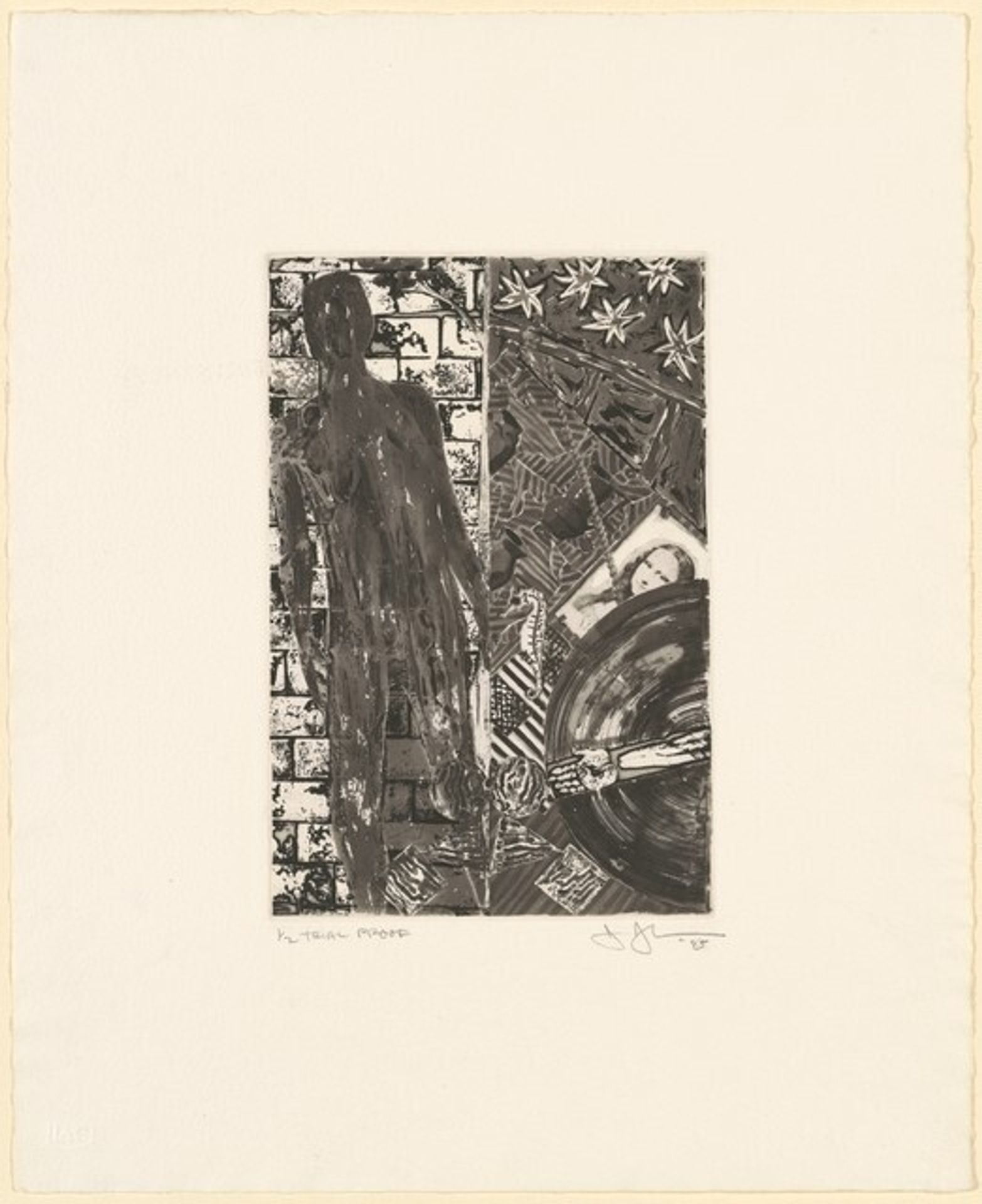 Summer (frontispiece for "Poems" by Wallace Stevens) [1/2 trial proof] by Jasper Johns