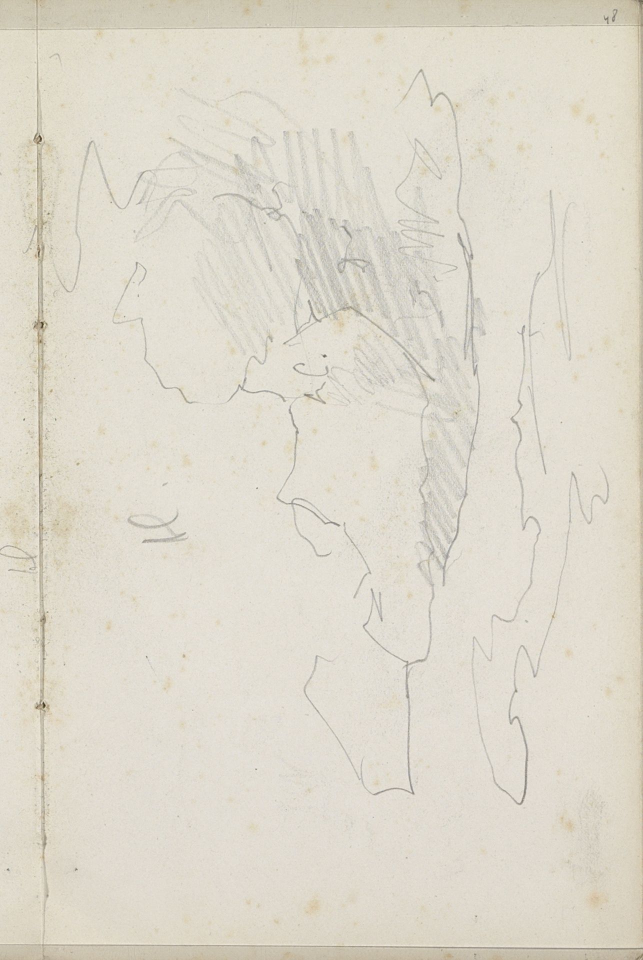 Wolkenlucht by George Hendrik Breitner
