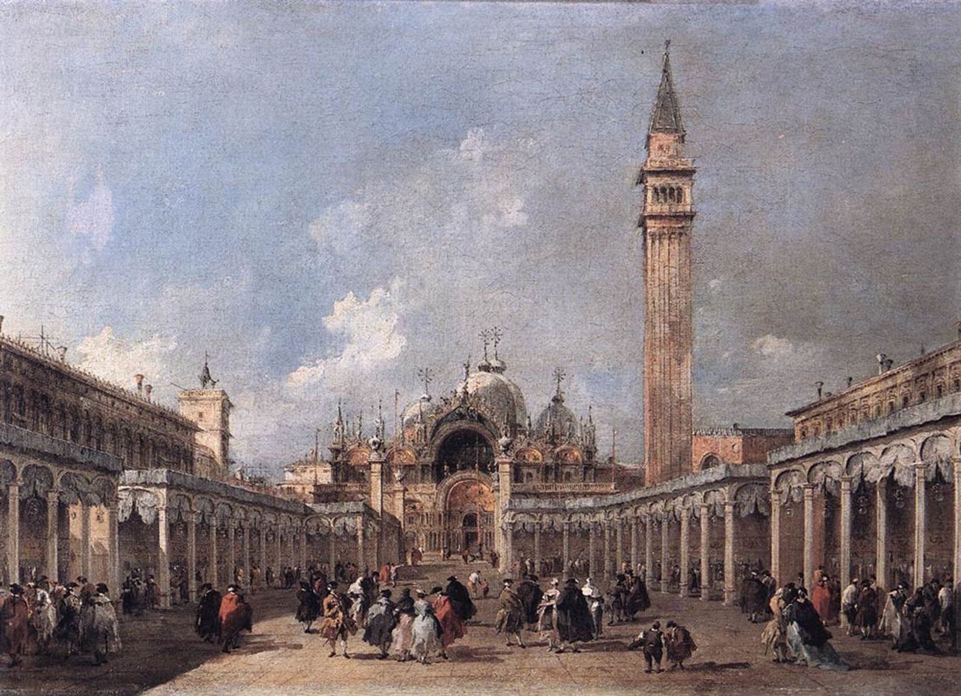The Feast of the Ascension by Francesco Guardi