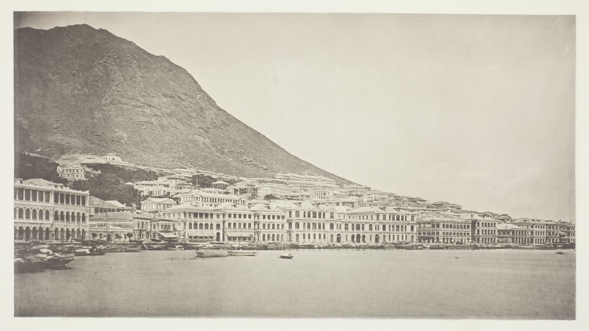 The Praya, Hong-Kong by John Thomson
