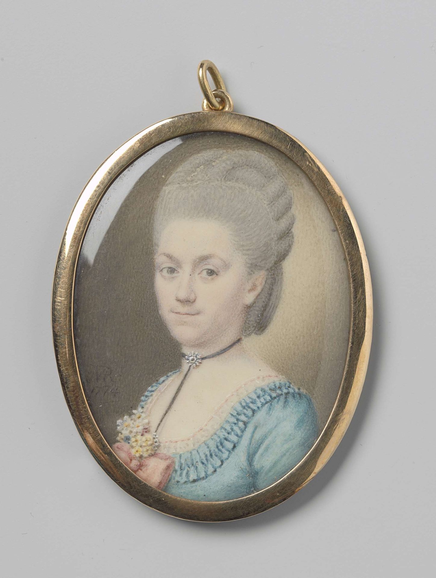 Portret van een vrouw by Joseph Marinkel
