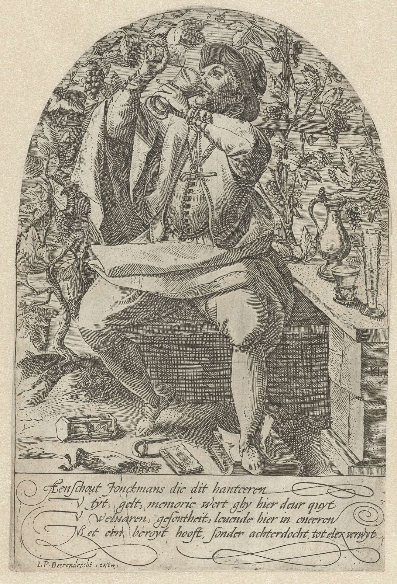 De jonge drinker by Anonymous