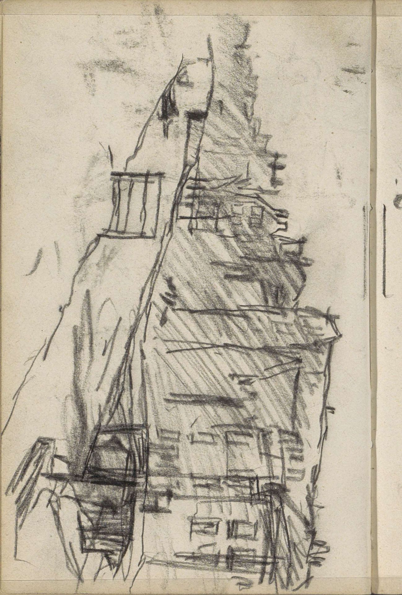 Looiersgracht te Amsterdam, gezien vanuit de Marnixstraat by George Hendrik Breitner