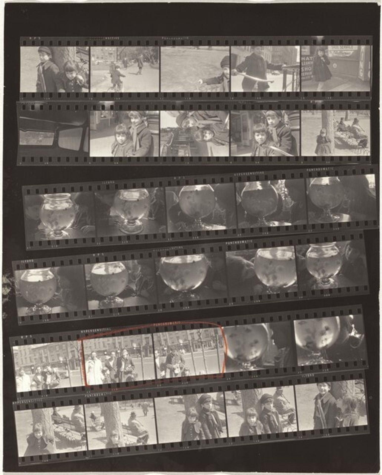 Children--Parties no number by Robert Frank
