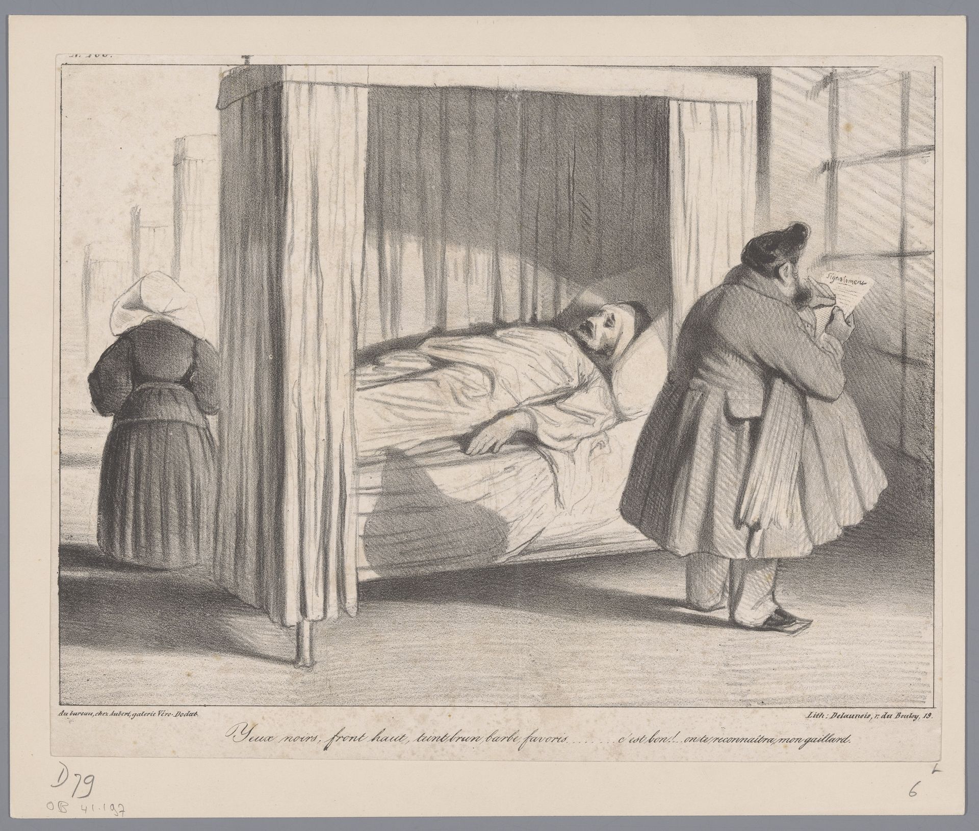 Karikatuur van Lodewijk Filips I, koning van Frankrijk als rapporteur by Honoré Daumier