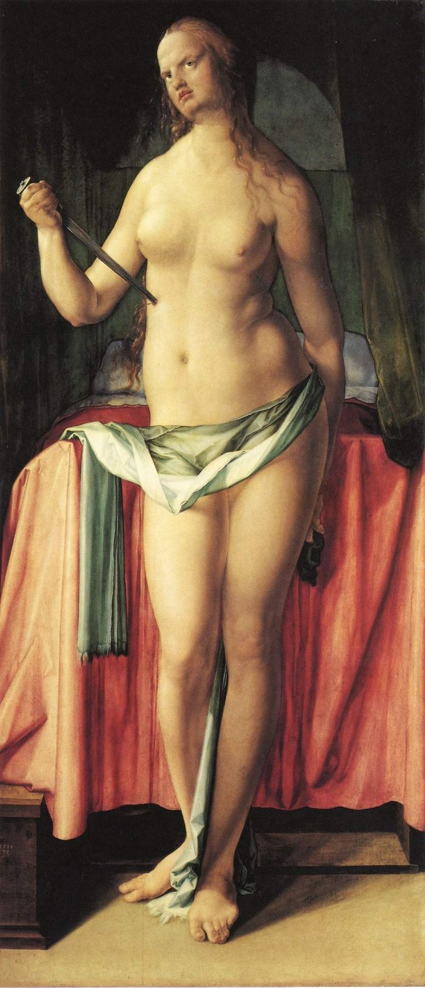 Suicide of Lucretia by Albrecht Durer