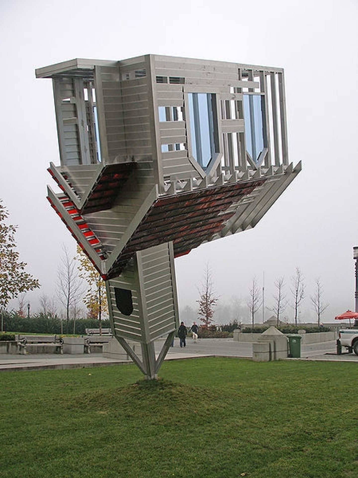Device to Root Out Evil by Dennis Oppenheim