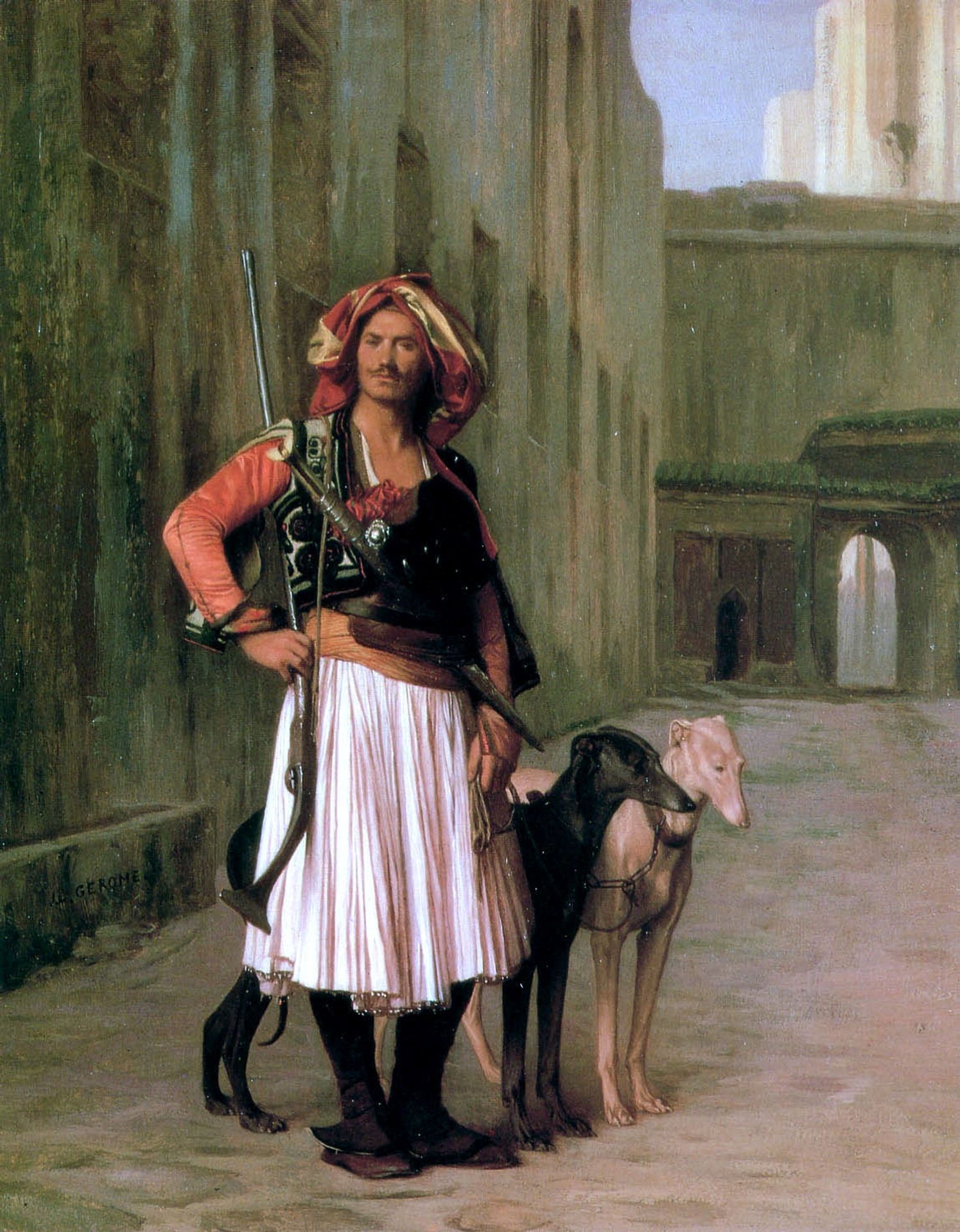 Arnaut of Cairo by Jean-Léon Gérôme