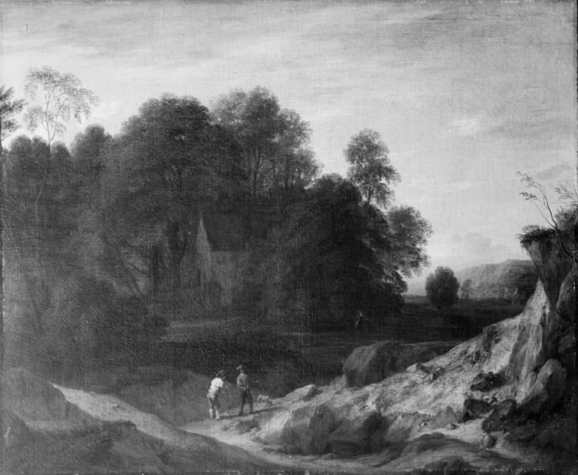 Landscape by Cornelis Huysmans